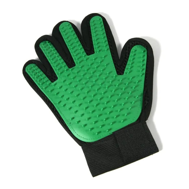 Silicon pet brush glove for pets