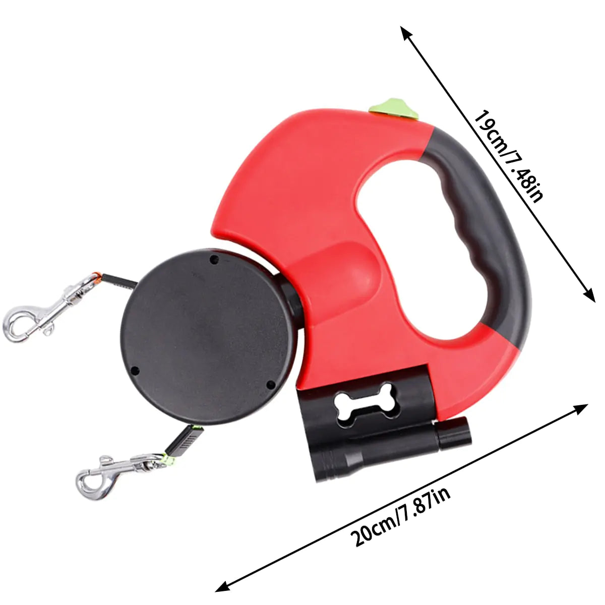 Automatic Dual Retractable Pet Leash