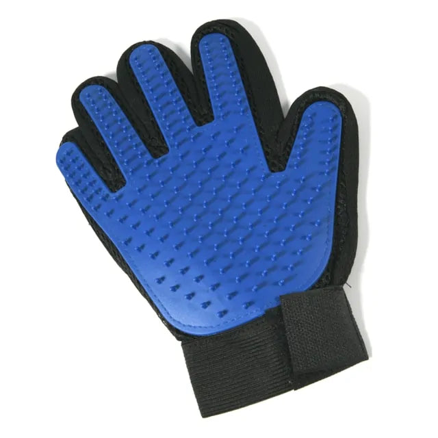 Silicon pet brush glove for pets