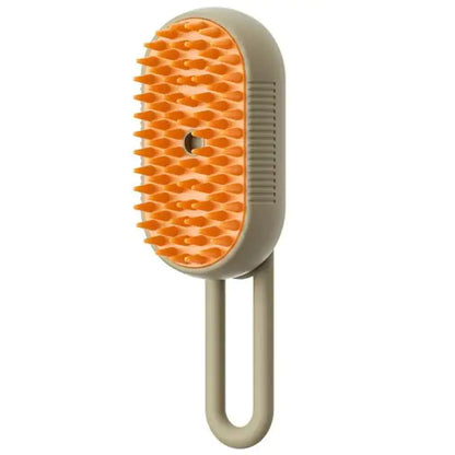 Steam brush for dogs and cats 3 in 1